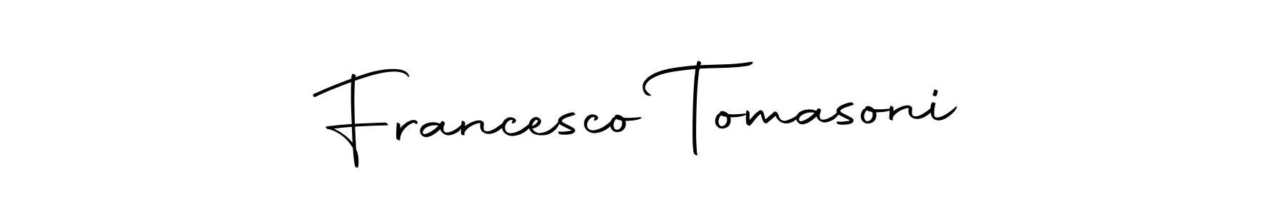 Use a signature maker to create a handwritten signature online. With this signature software, you can design (Autography-DOLnW) your own signature for name Francesco Tomasoni. Francesco Tomasoni signature style 10 images and pictures png