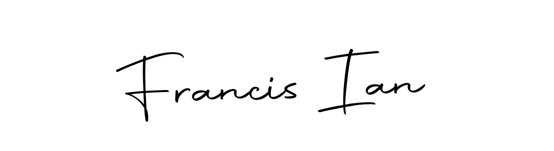 Also You can easily find your signature by using the search form. We will create Francis Ian name handwritten signature images for you free of cost using Autography-DOLnW sign style. Francis Ian signature style 10 images and pictures png