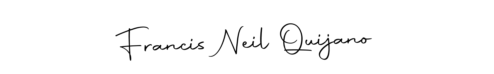 This is the best signature style for the Francis Neil Quijano name. Also you like these signature font (Autography-DOLnW). Mix name signature. Francis Neil Quijano signature style 10 images and pictures png