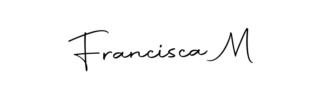 if you are searching for the best signature style for your name Francisca M. so please give up your signature search. here we have designed multiple signature styles  using Autography-DOLnW. Francisca M signature style 10 images and pictures png
