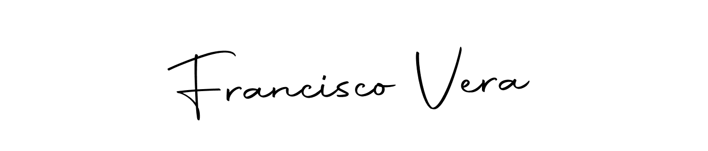 It looks lik you need a new signature style for name Francisco Vera. Design unique handwritten (Autography-DOLnW) signature with our free signature maker in just a few clicks. Francisco Vera signature style 10 images and pictures png