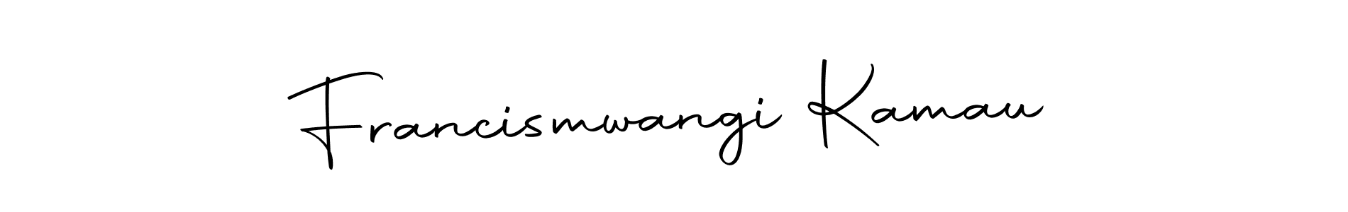 Once you've used our free online signature maker to create your best signature Autography-DOLnW style, it's time to enjoy all of the benefits that Francismwangi Kamau name signing documents. Francismwangi Kamau signature style 10 images and pictures png