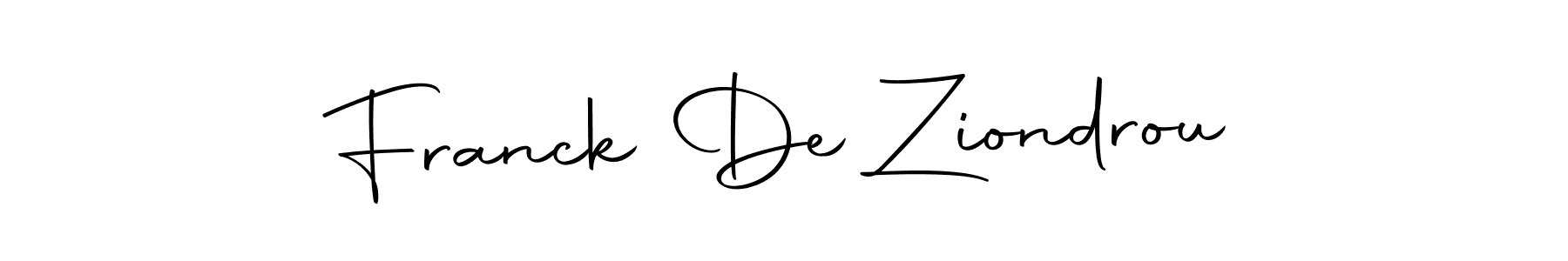The best way (Autography-DOLnW) to make a short signature is to pick only two or three words in your name. The name Franck De Ziondrou include a total of six letters. For converting this name. Franck De Ziondrou signature style 10 images and pictures png