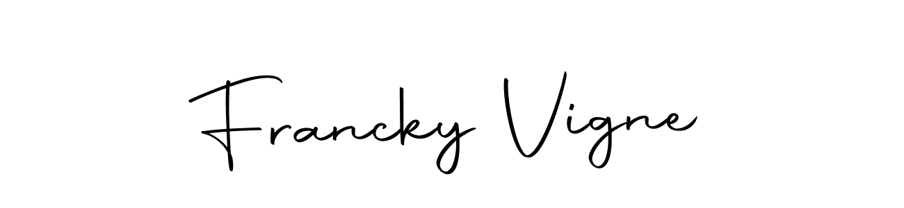 Once you've used our free online signature maker to create your best signature Autography-DOLnW style, it's time to enjoy all of the benefits that Francky Vigne name signing documents. Francky Vigne signature style 10 images and pictures png