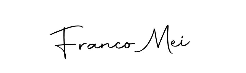 It looks lik you need a new signature style for name Franco Mei. Design unique handwritten (Autography-DOLnW) signature with our free signature maker in just a few clicks. Franco Mei signature style 10 images and pictures png