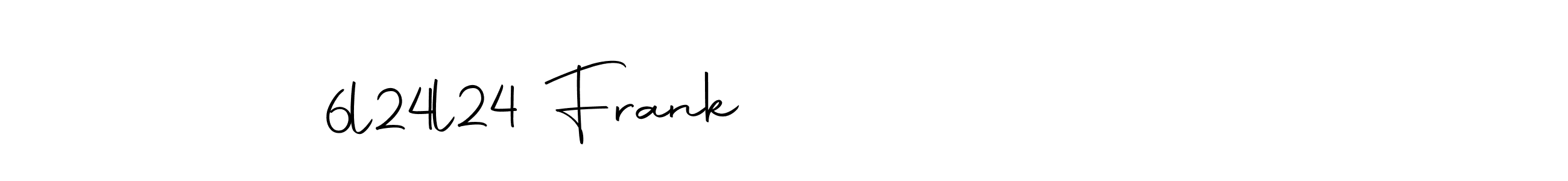 Also we have Frank              6l24l24 name is the best signature style. Create professional handwritten signature collection using Autography-DOLnW autograph style. Frank              6l24l24 signature style 10 images and pictures png