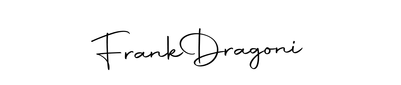 You can use this online signature creator to create a handwritten signature for the name Frank  Dragoni. This is the best online autograph maker. Frank  Dragoni signature style 10 images and pictures png