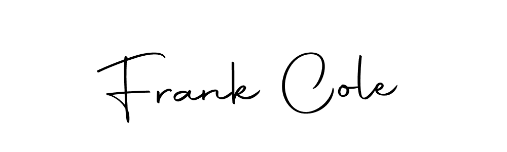 You should practise on your own different ways (Autography-DOLnW) to write your name (Frank Cole) in signature. don't let someone else do it for you. Frank Cole signature style 10 images and pictures png