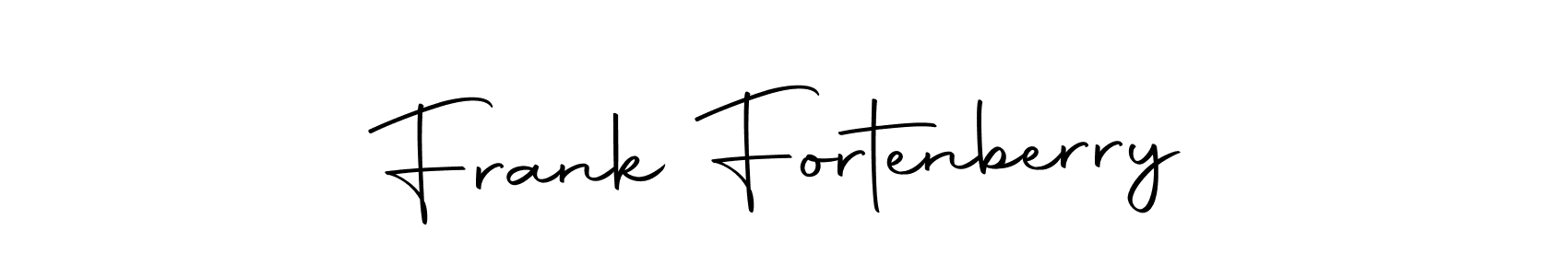 Make a beautiful signature design for name Frank Fortenberry. With this signature (Autography-DOLnW) style, you can create a handwritten signature for free. Frank Fortenberry signature style 10 images and pictures png