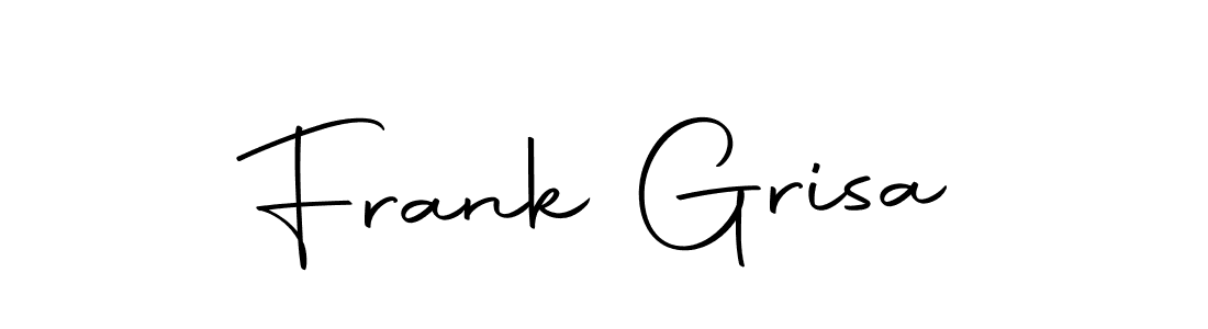 Make a beautiful signature design for name Frank Grisa. With this signature (Autography-DOLnW) style, you can create a handwritten signature for free. Frank Grisa signature style 10 images and pictures png