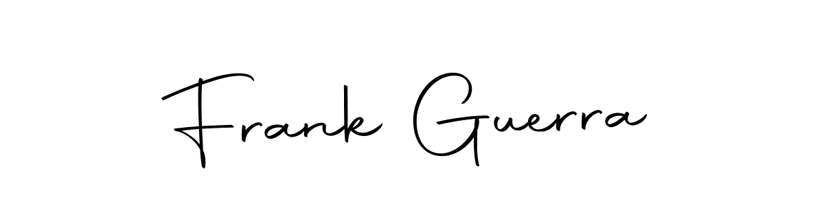 Frank Guerra stylish signature style. Best Handwritten Sign (Autography-DOLnW) for my name. Handwritten Signature Collection Ideas for my name Frank Guerra. Frank Guerra signature style 10 images and pictures png
