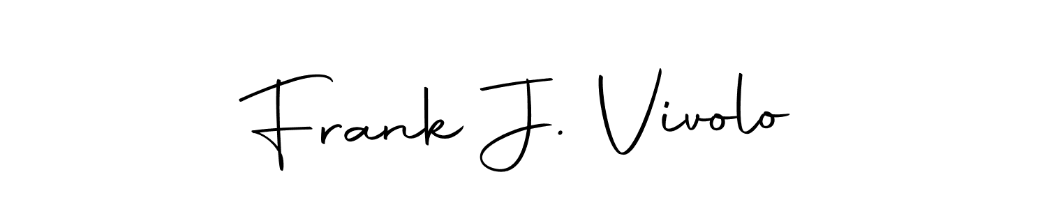 The best way (Autography-DOLnW) to make a short signature is to pick only two or three words in your name. The name Frank J. Vivolo include a total of six letters. For converting this name. Frank J. Vivolo signature style 10 images and pictures png