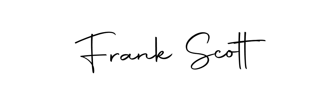 Also we have Frank Scott name is the best signature style. Create professional handwritten signature collection using Autography-DOLnW autograph style. Frank Scott signature style 10 images and pictures png