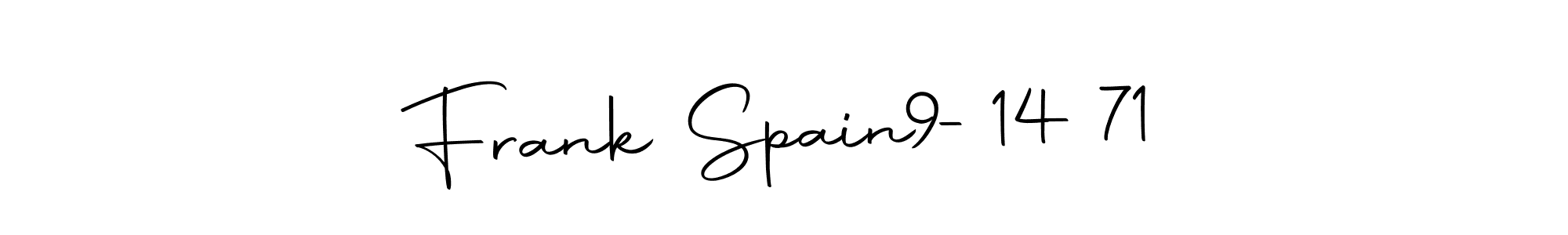 Here are the top 10 professional signature styles for the name Frank Spain  9-14-71. These are the best autograph styles you can use for your name. Frank Spain  9-14-71 signature style 10 images and pictures png