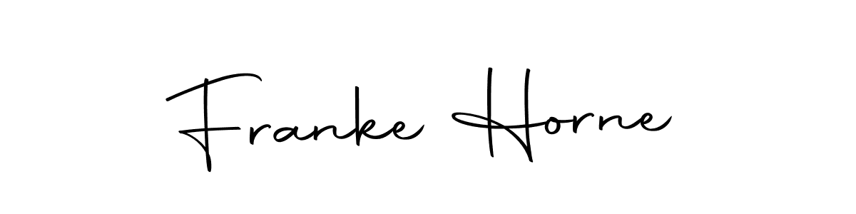 The best way (Autography-DOLnW) to make a short signature is to pick only two or three words in your name. The name Franke Horne include a total of six letters. For converting this name. Franke Horne signature style 10 images and pictures png