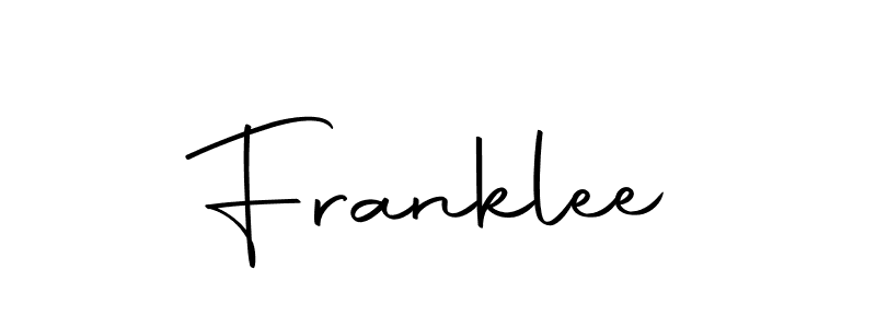 Also we have Franklee name is the best signature style. Create professional handwritten signature collection using Autography-DOLnW autograph style. Franklee signature style 10 images and pictures png