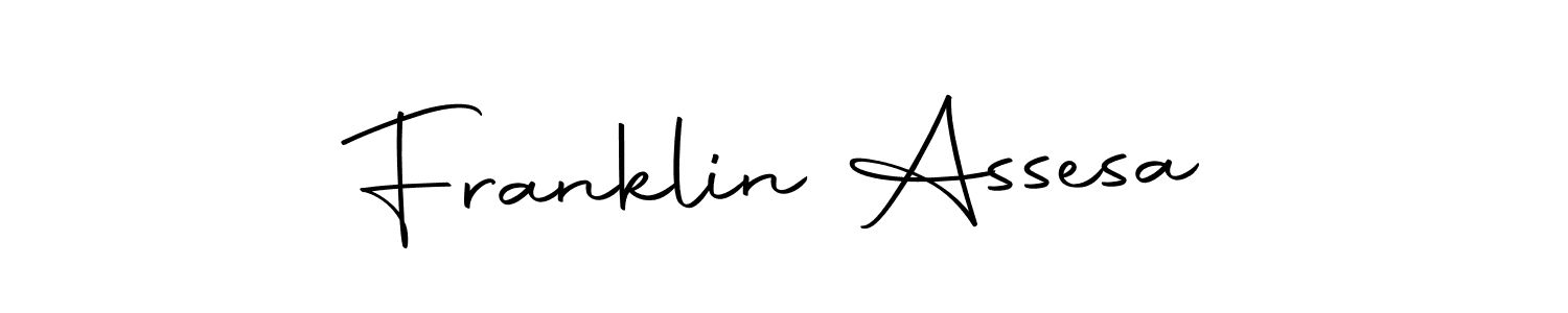Franklin Assesa stylish signature style. Best Handwritten Sign (Autography-DOLnW) for my name. Handwritten Signature Collection Ideas for my name Franklin Assesa. Franklin Assesa signature style 10 images and pictures png