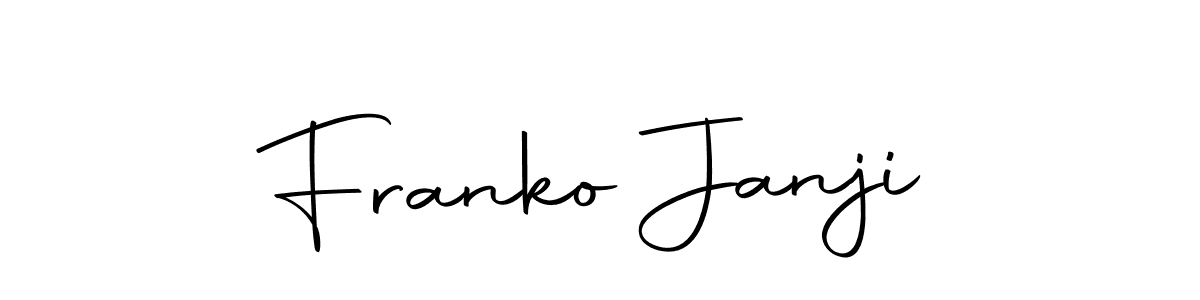 Design your own signature with our free online signature maker. With this signature software, you can create a handwritten (Autography-DOLnW) signature for name Franko Janji. Franko Janji signature style 10 images and pictures png