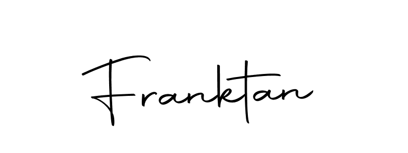 Franktan stylish signature style. Best Handwritten Sign (Autography-DOLnW) for my name. Handwritten Signature Collection Ideas for my name Franktan. Franktan signature style 10 images and pictures png