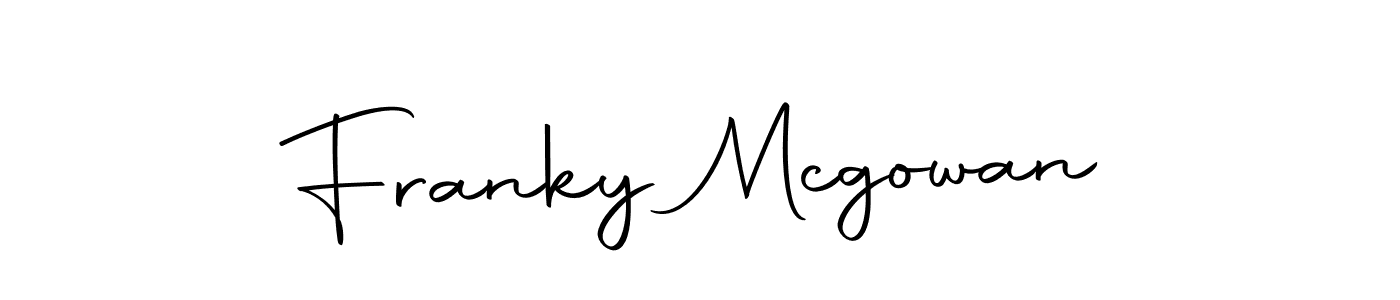 Make a short Franky Mcgowan signature style. Manage your documents anywhere anytime using Autography-DOLnW. Create and add eSignatures, submit forms, share and send files easily. Franky Mcgowan signature style 10 images and pictures png