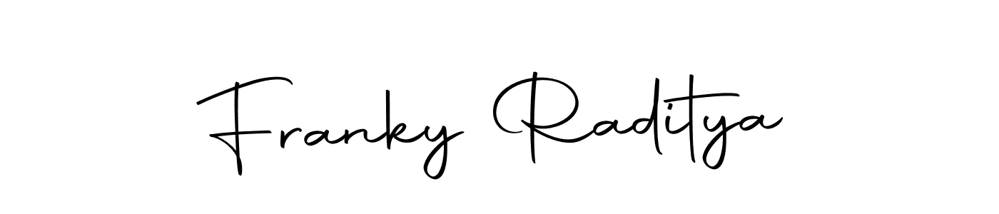 Make a beautiful signature design for name Franky Raditya. With this signature (Autography-DOLnW) style, you can create a handwritten signature for free. Franky Raditya signature style 10 images and pictures png