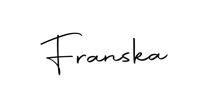 Also we have Franska name is the best signature style. Create professional handwritten signature collection using Autography-DOLnW autograph style. Franska signature style 10 images and pictures png