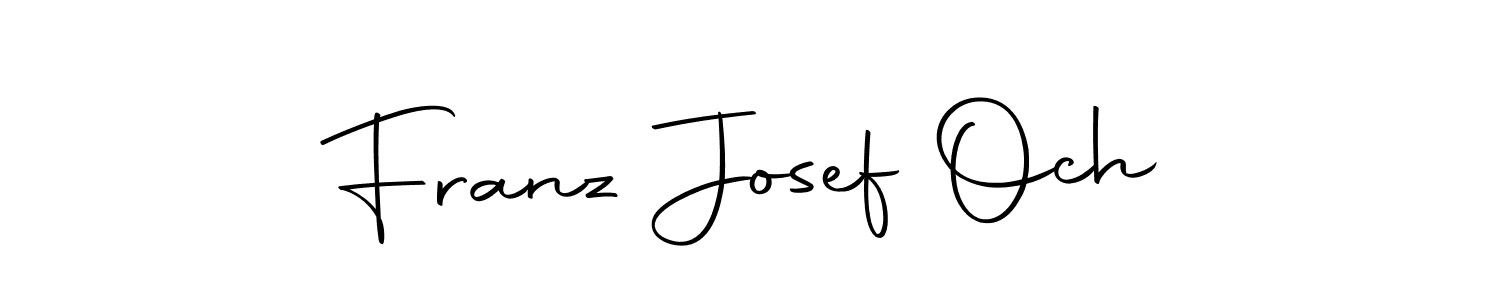 Make a beautiful signature design for name Franz Josef Och. With this signature (Autography-DOLnW) style, you can create a handwritten signature for free. Franz Josef Och signature style 10 images and pictures png