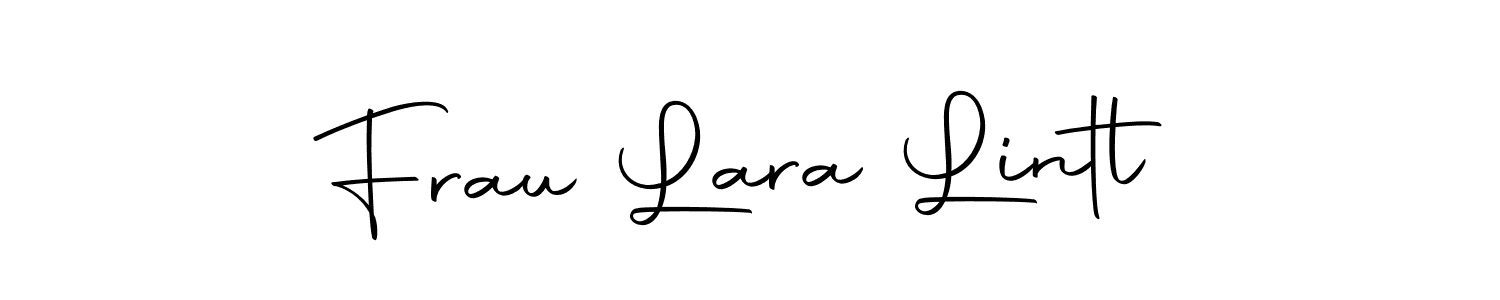 Once you've used our free online signature maker to create your best signature Autography-DOLnW style, it's time to enjoy all of the benefits that Frau Lara Lintl name signing documents. Frau Lara Lintl signature style 10 images and pictures png