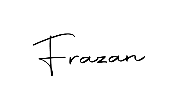 You can use this online signature creator to create a handwritten signature for the name Frazan. This is the best online autograph maker. Frazan signature style 10 images and pictures png