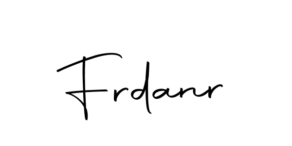How to make Frdanr signature? Autography-DOLnW is a professional autograph style. Create handwritten signature for Frdanr name. Frdanr signature style 10 images and pictures png