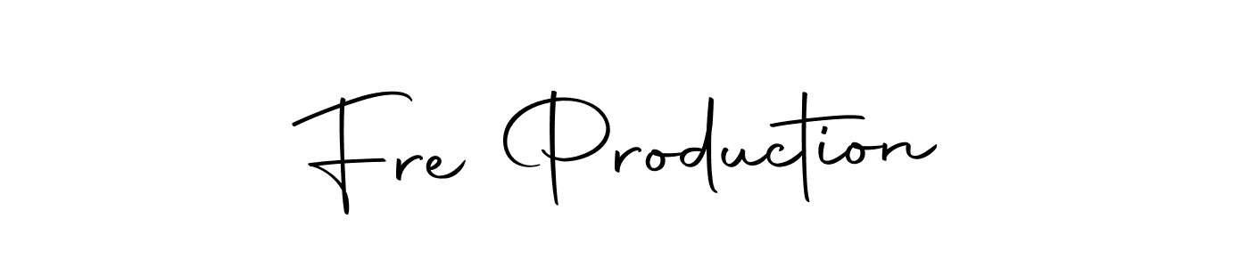 Also we have Fre Production name is the best signature style. Create professional handwritten signature collection using Autography-DOLnW autograph style. Fre Production signature style 10 images and pictures png