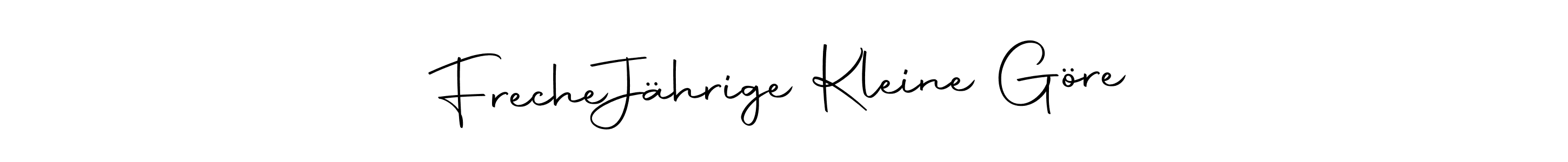 How to make Freche  Jährige Kleine Göre signature? Autography-DOLnW is a professional autograph style. Create handwritten signature for Freche  Jährige Kleine Göre name. Freche  Jährige Kleine Göre signature style 10 images and pictures png