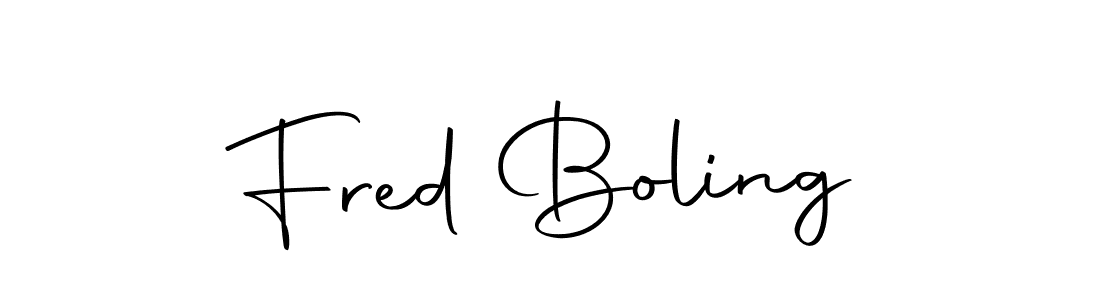 Also we have Fred Boling name is the best signature style. Create professional handwritten signature collection using Autography-DOLnW autograph style. Fred Boling signature style 10 images and pictures png