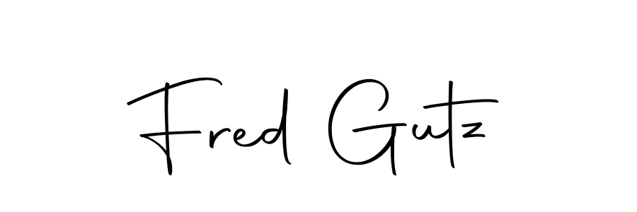 Create a beautiful signature design for name Fred Gutz. With this signature (Autography-DOLnW) fonts, you can make a handwritten signature for free. Fred Gutz signature style 10 images and pictures png