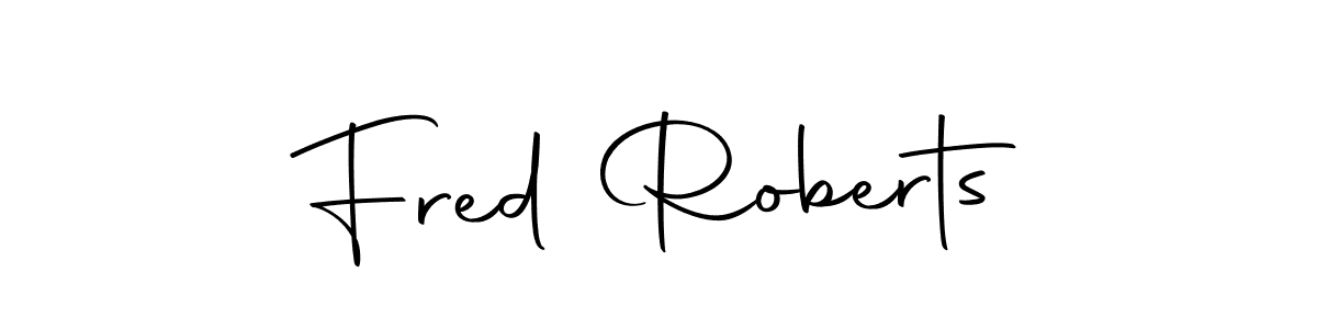 The best way (Autography-DOLnW) to make a short signature is to pick only two or three words in your name. The name Fred Roberts include a total of six letters. For converting this name. Fred Roberts signature style 10 images and pictures png