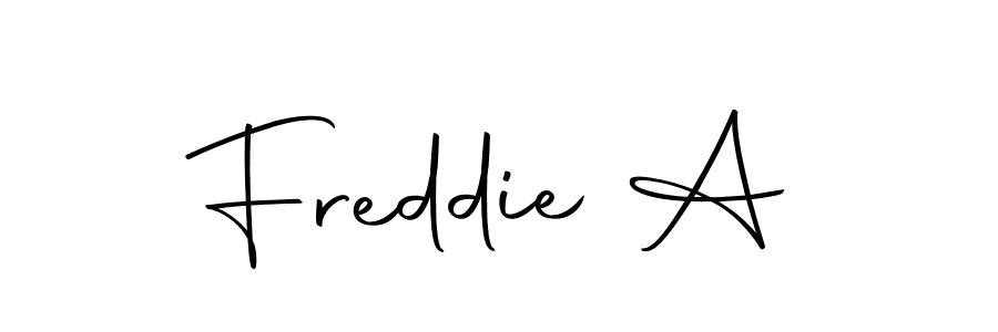 This is the best signature style for the Freddie A name. Also you like these signature font (Autography-DOLnW). Mix name signature. Freddie A signature style 10 images and pictures png