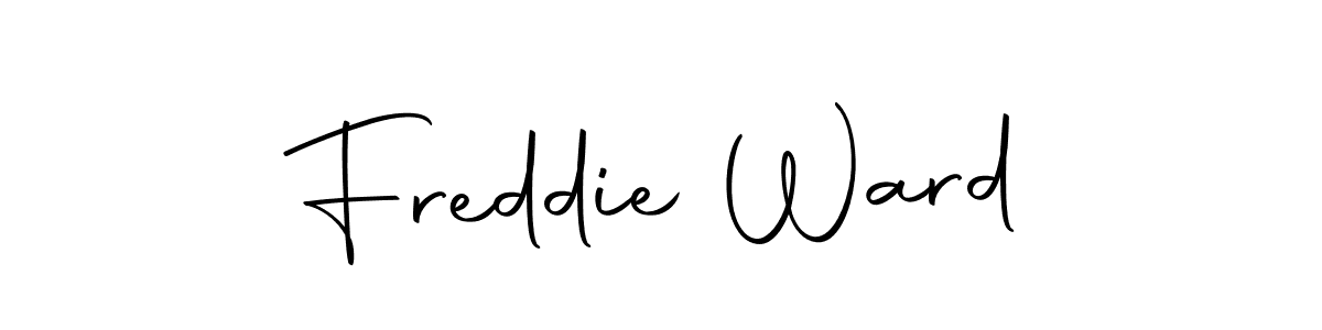 Make a beautiful signature design for name Freddie Ward. With this signature (Autography-DOLnW) style, you can create a handwritten signature for free. Freddie Ward signature style 10 images and pictures png