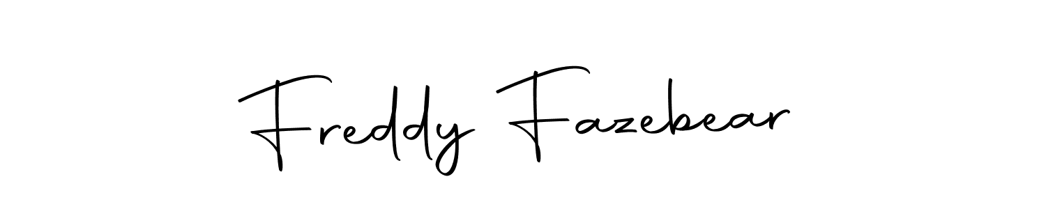 The best way (Autography-DOLnW) to make a short signature is to pick only two or three words in your name. The name Freddy Fazebear include a total of six letters. For converting this name. Freddy Fazebear signature style 10 images and pictures png