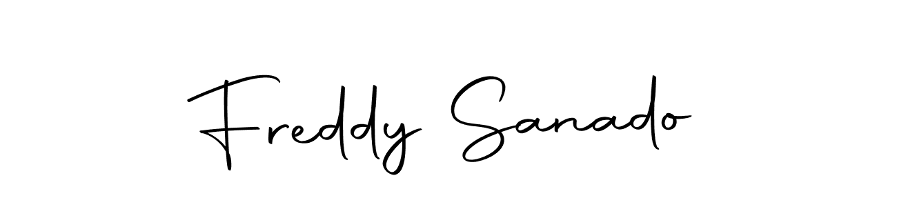 if you are searching for the best signature style for your name Freddy Sanado. so please give up your signature search. here we have designed multiple signature styles  using Autography-DOLnW. Freddy Sanado signature style 10 images and pictures png