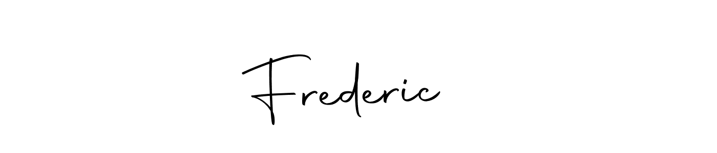 Create a beautiful signature design for name Frederic❤️. With this signature (Autography-DOLnW) fonts, you can make a handwritten signature for free. Frederic❤️ signature style 10 images and pictures png
