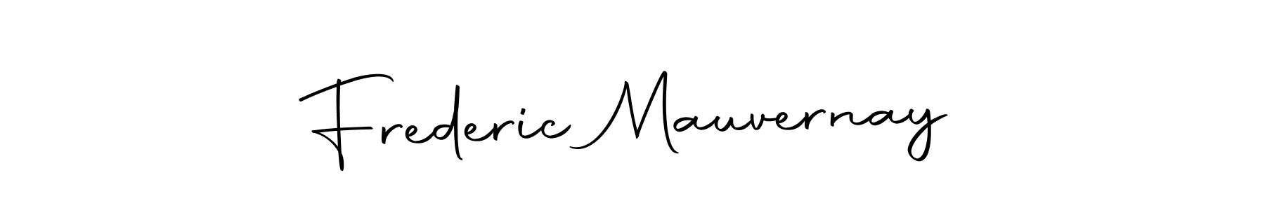 Make a short Frederic Mauvernay signature style. Manage your documents anywhere anytime using Autography-DOLnW. Create and add eSignatures, submit forms, share and send files easily. Frederic Mauvernay signature style 10 images and pictures png