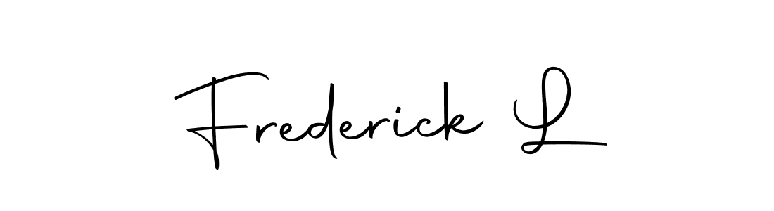 It looks lik you need a new signature style for name Frederick L. Design unique handwritten (Autography-DOLnW) signature with our free signature maker in just a few clicks. Frederick L signature style 10 images and pictures png