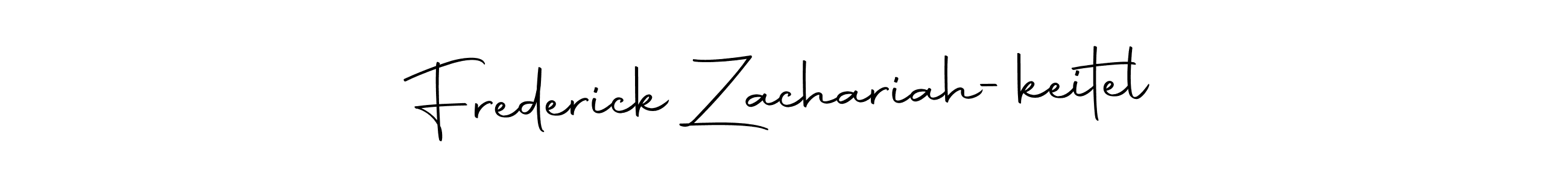 It looks lik you need a new signature style for name Frederick Zachariah-keitel. Design unique handwritten (Autography-DOLnW) signature with our free signature maker in just a few clicks. Frederick Zachariah-keitel signature style 10 images and pictures png