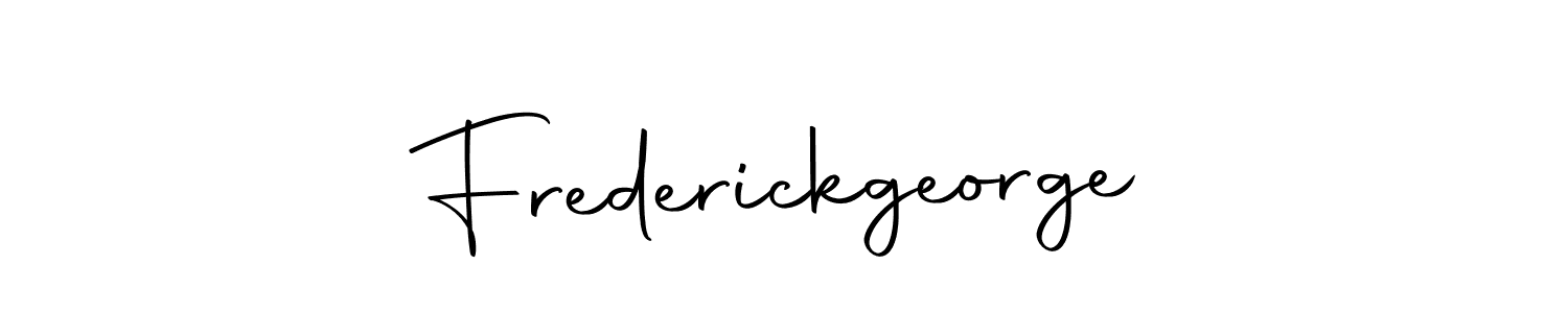 Similarly Autography-DOLnW is the best handwritten signature design. Signature creator online .You can use it as an online autograph creator for name Frederickgeorge. Frederickgeorge signature style 10 images and pictures png