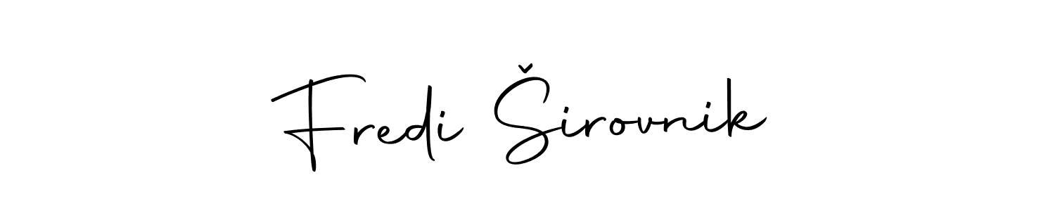 Here are the top 10 professional signature styles for the name Fredi Širovnik. These are the best autograph styles you can use for your name. Fredi Širovnik signature style 10 images and pictures png