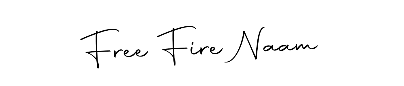 How to make Free Fire Naam name signature. Use Autography-DOLnW style for creating short signs online. This is the latest handwritten sign. Free Fire Naam signature style 10 images and pictures png