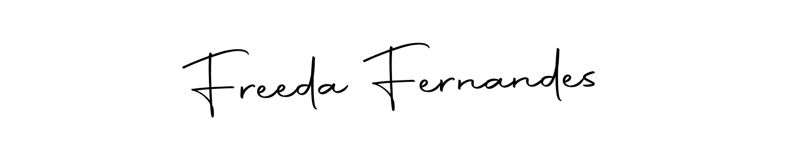 Make a beautiful signature design for name Freeda Fernandes. Use this online signature maker to create a handwritten signature for free. Freeda Fernandes signature style 10 images and pictures png