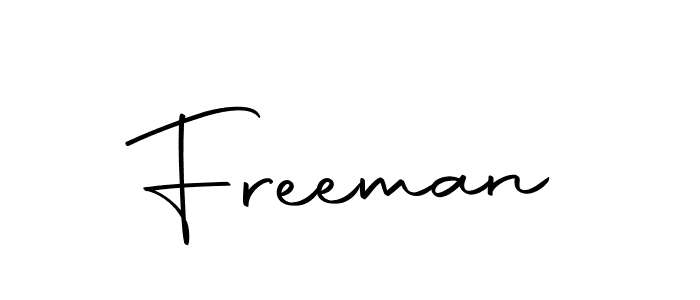 Make a beautiful signature design for name Freeman. Use this online signature maker to create a handwritten signature for free. Freeman signature style 10 images and pictures png
