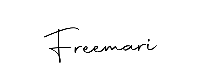 How to make Freemari signature? Autography-DOLnW is a professional autograph style. Create handwritten signature for Freemari name. Freemari signature style 10 images and pictures png