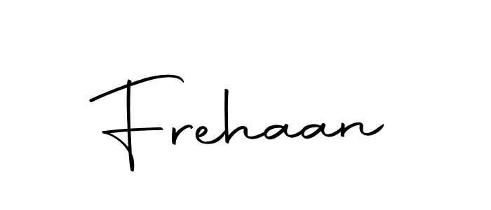 Make a beautiful signature design for name Frehaan. Use this online signature maker to create a handwritten signature for free. Frehaan signature style 10 images and pictures png